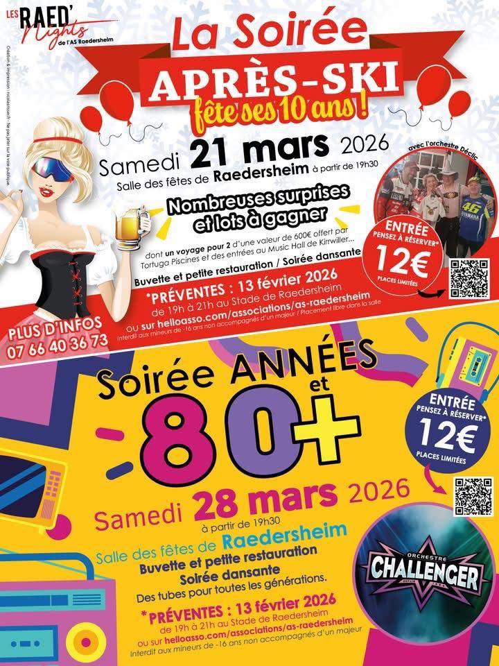 Soirées Après-ski et Années 80